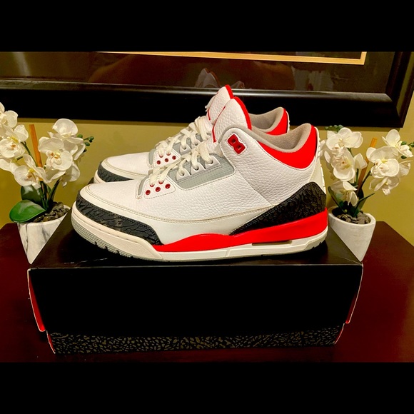 Jordan 3 Retro Fire Red (2013) Size 11 - Picture 1 of 11